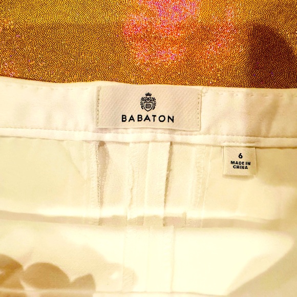 Aritzia | Babaton | Skort | Kelly | White | Size 6 | BNWT - Picture 12 of 13